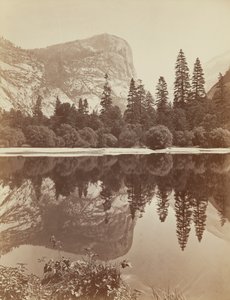 Mirror Lake, Yosemite Valley,1872 (foto) av Eadweard Muybridge