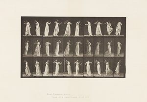 Tavla 194. Dans, 1885 av Eadweard Muybridge