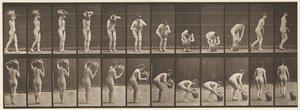 Tallrik 225. Ta bort vattenburken från axeln till marken av Eadweard Muybridge
