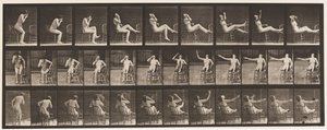 Tavla 247. Sittande Placera fötterna på stolen av Eadweard Muybridge