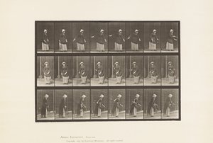 Tallrik 296. Lawn Tennis av Eadweard Muybridge