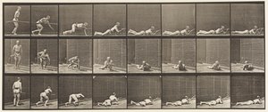 Tavla 357. Liggbent och skjutande av Eadweard Muybridge