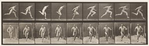 Plåt 68. Löpande, 1872-1885 av Eadweard Muybridge