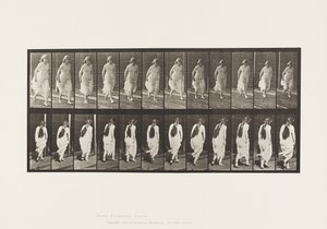 Plåt 71. Running, 1885 av Eadweard Muybridge