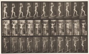 Plåt 80. Stigande lutning av Eadweard Muybridge