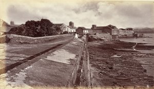 The Walls, Panama av Eadweard Muybridge