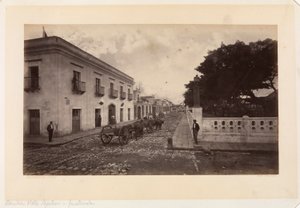 USA:s legation i Guatemala av Eadweard Muybridge