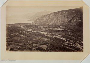 Panagachel-dalen, Guatemala av Eadweard Muybridge