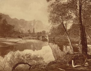Yosemites dalgång från Mosquito Camp, nr 22,1872 (foto) av Eadweard Muybridge