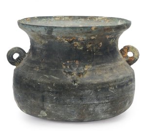 Stor kittel, sent östra Zhou, 500-300-talet f.Kr. (brons)