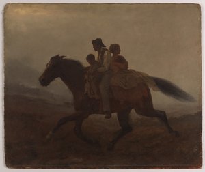 A Ride for Liberty (olja ombord) av Eastman Johnson