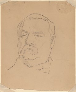 Grover Cleveland [recto] av Eastman Johnson
