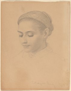 Chef för en ung kvinna av Eastman Johnson