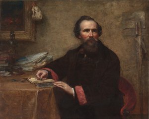 Porträtt av Genio C. Scott av Eastman Johnson