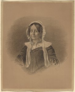 Porträtt av en gammal kvinna av Eastman Johnson