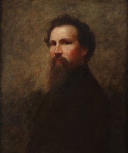 Självporträtt av Eastman Johnson
