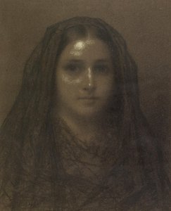 Spansk kvinna av Eastman Johnson