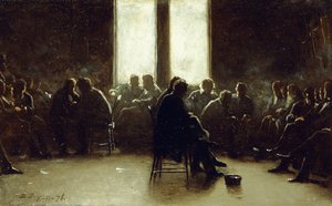 Studie för The Nantucket School of Philosophy av Eastman Johnson