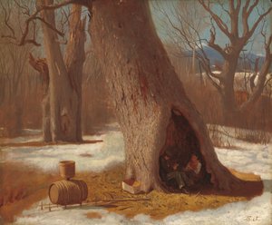 Skolkarna av Eastman Johnson