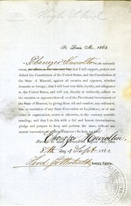 Lojalitetsed av Ebenezer Knowlton i Missouri, grevskapet St. Louis av Ebenezer Knowlton