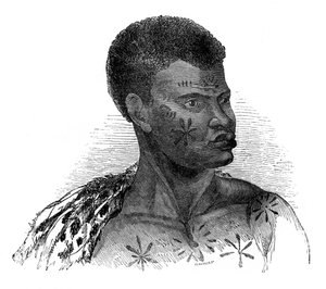 Infödd i Moçambique, 1848.