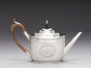 Tekanna, 1790-1810 av Ebenezer Moulton