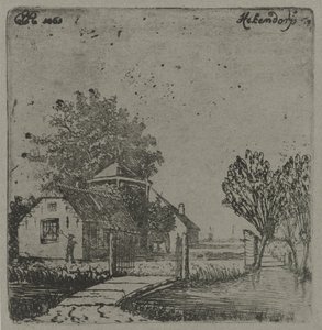 Utsikt över Hekendorp Hekendorp (titel på objekt) av Eberhard Cornelis Rahms