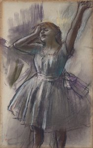 Dancer Stretching av Edgar Degas