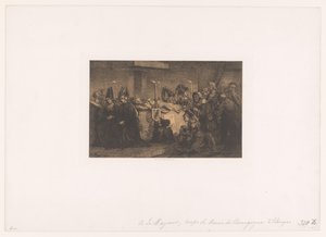 Maria av Bourgogne i delstaten Brygge av Edgar Alfred Baes