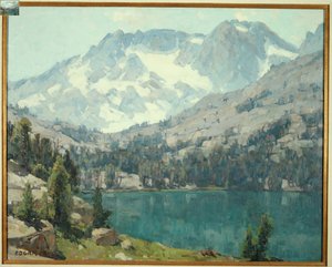 Sierra Lake (olja på duk) av Edgar Alwin Payne