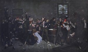 Dotheboys Hall bryter upp för alltid, 1862-1922 av Edgar Bundy