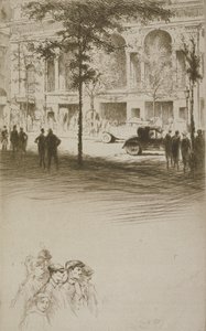 Ett torg, illustration för 