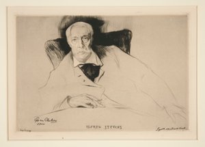 Alfred Stevens av Edgar Chahine