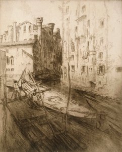 Det judiska gettot, Venedig, från "Impressions d