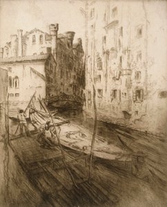 Det judiska gettot i Venedig, 1906.