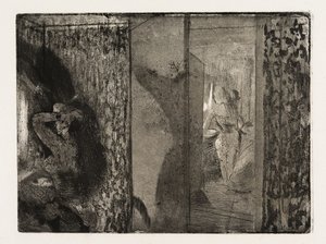 Skådespelerskor i sina loger av Edgar Degas