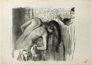 After the Bath (stor version) av Edgar Degas