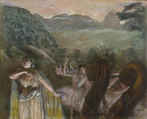 Aria efter baletten av Edgar Degas