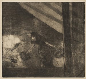 På Café des Ambassadeurs, ca 1879-80 av Edgar Degas