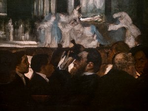 Balett av Robert djävulen (detalj). 1871-1872. Olja på duk. av Edgar Degas