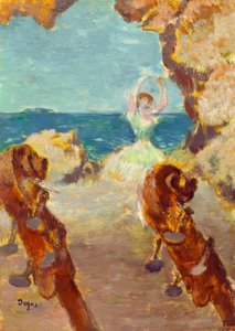 Balett teater av Edgar Degas