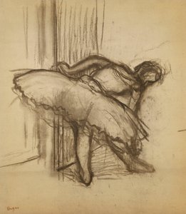 att dansa; Dansare, av Edgar Degas