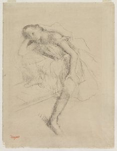 Dansare i vila av Edgar Degas