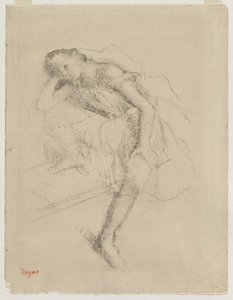 Dansare i vila, ca. 1895. av Edgar Degas