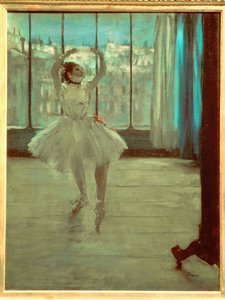 Dansare framför ett fönster av Edgar Degas