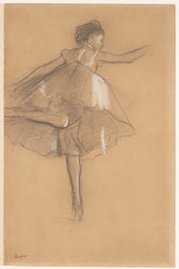 Dansare på tåspetsar av Edgar Degas