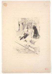 Bakom kulisserna av Edgar Degas