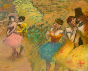Dansare (bakom kulisserna på Opéra) av Edgar Degas