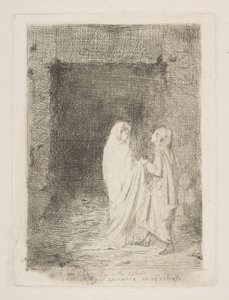 Dante och Vergilius, 1857. av Edgar Degas