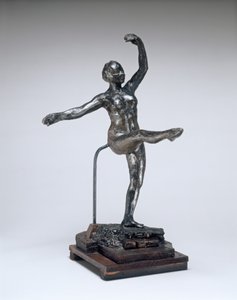 Fjärde positionen fram, på vänster ben, ca. 18851890. av Edgar Degas